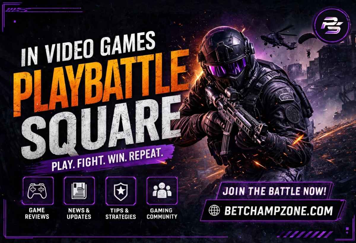 In Video Games Playbattlesquare