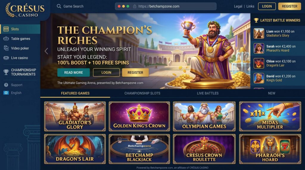 cresus casino