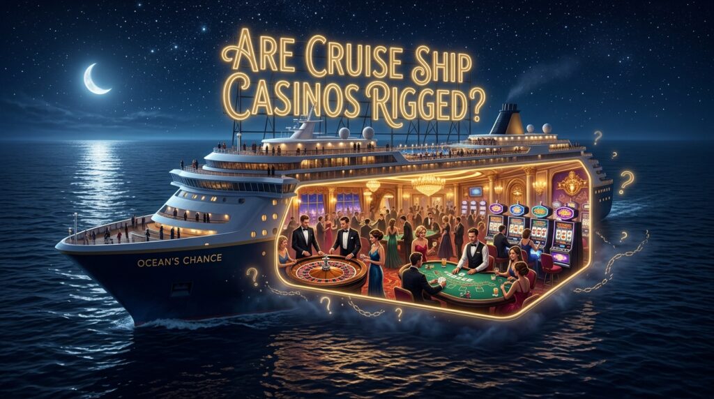 are cruise ship casinos rigged