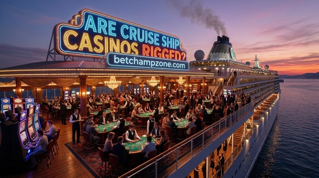 are cruise ship casinos rigged