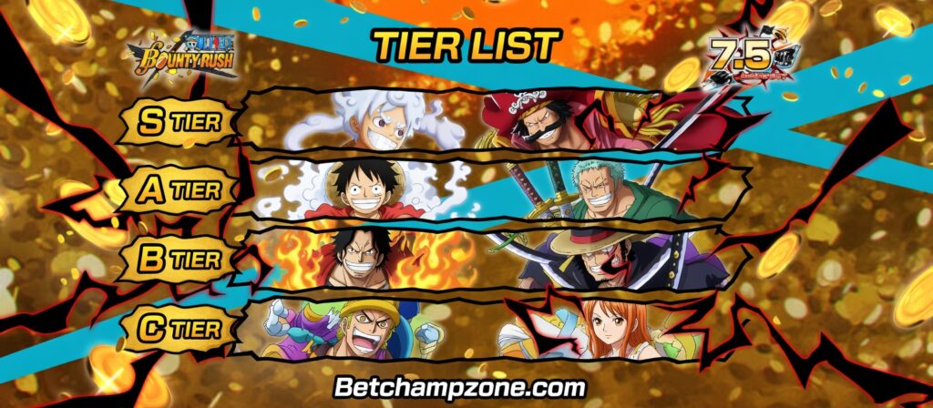 One Piece Bounty Rush Tier List