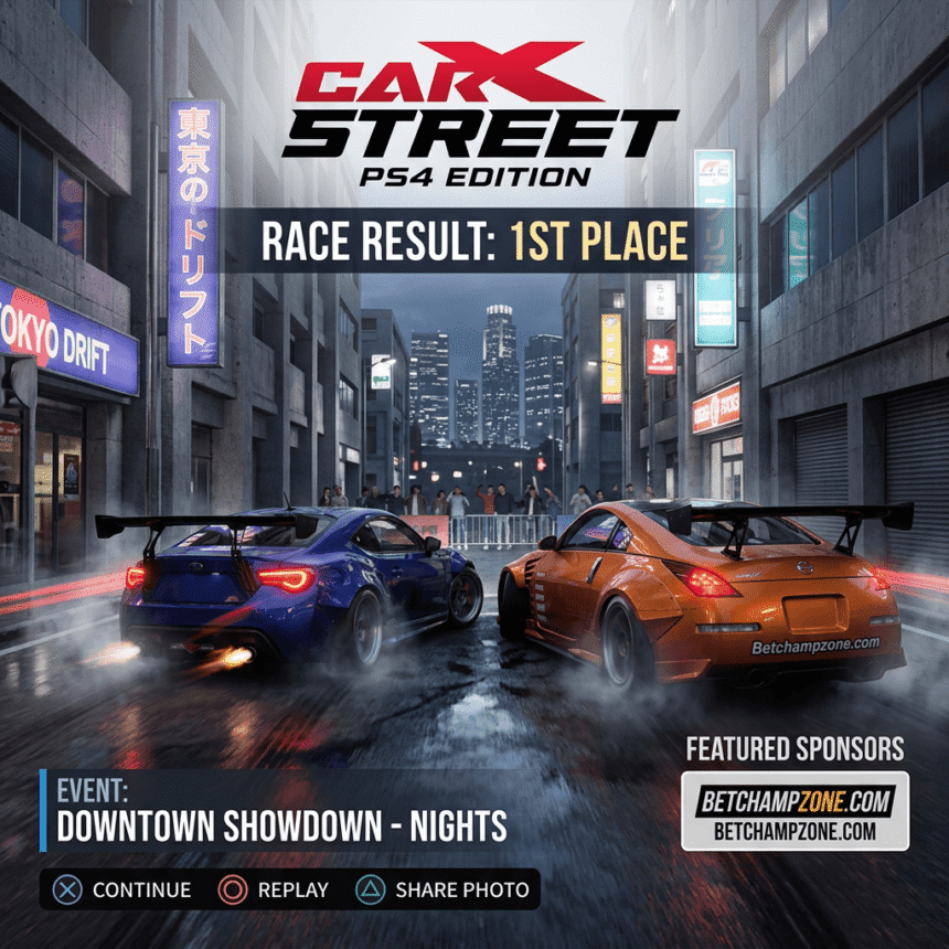 CarX Street PS4