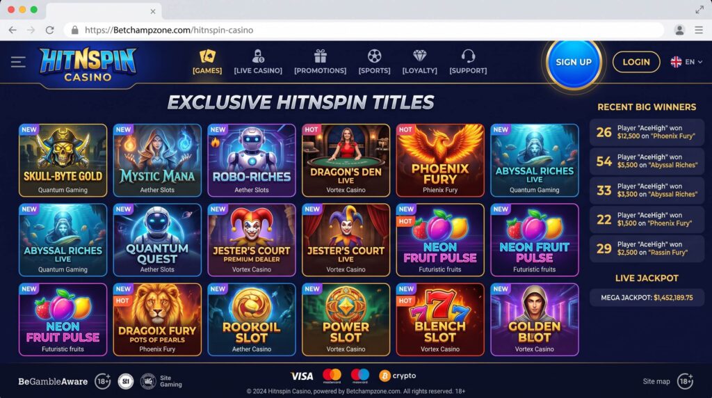 hitnspin casino