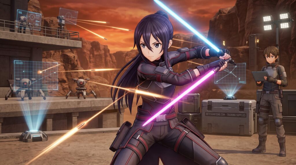 sword art online fatal bullet trainer