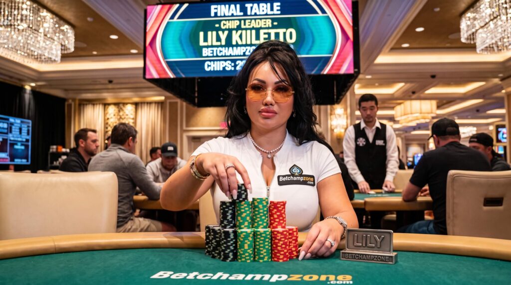 Poker Player Lily Kiletto