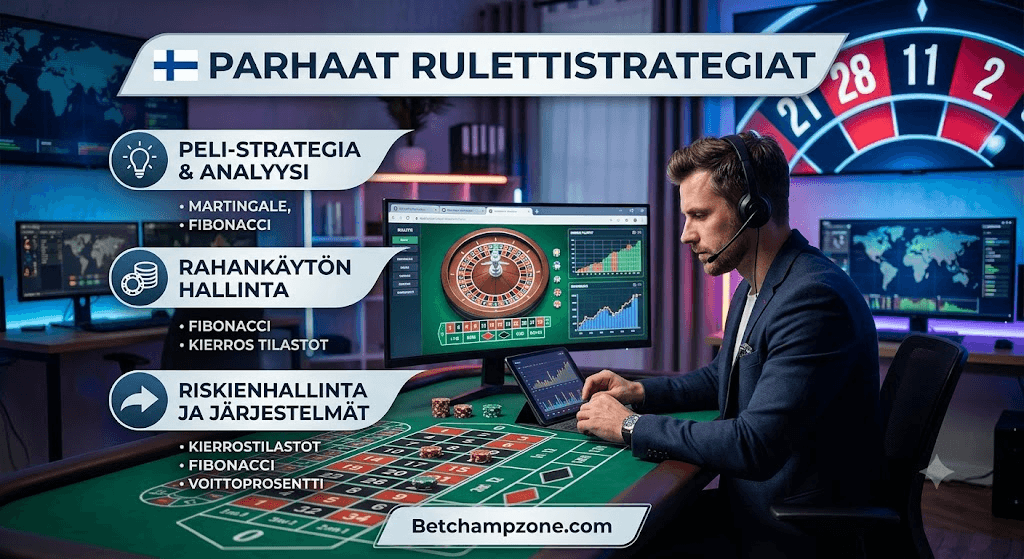 parhaat rulettistrategiat