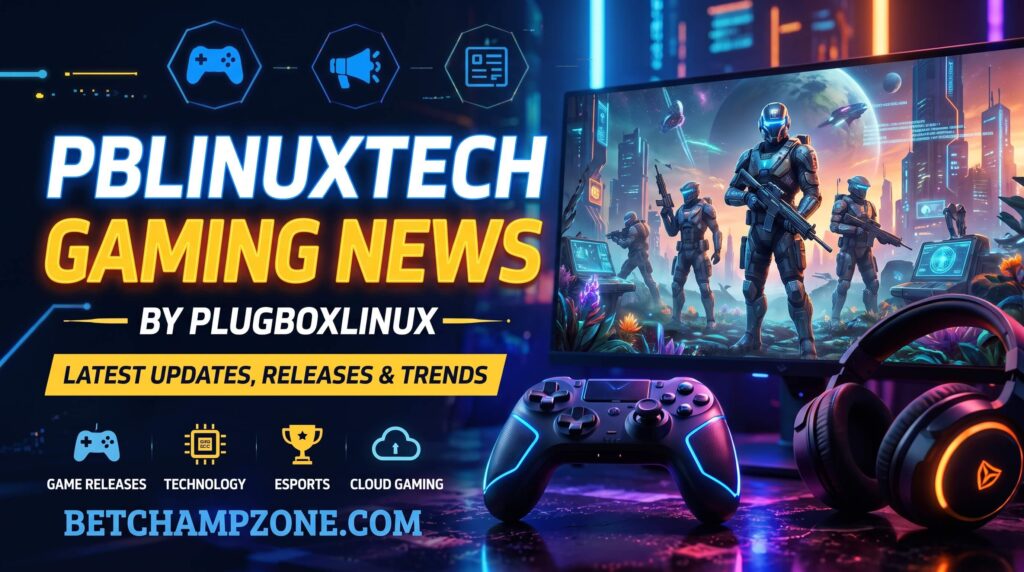PBLinuxTech Gaming News by PlugboxLinux