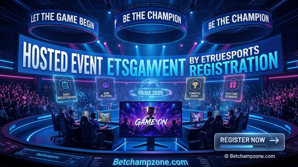 hosted event etsgamevent by etruesports