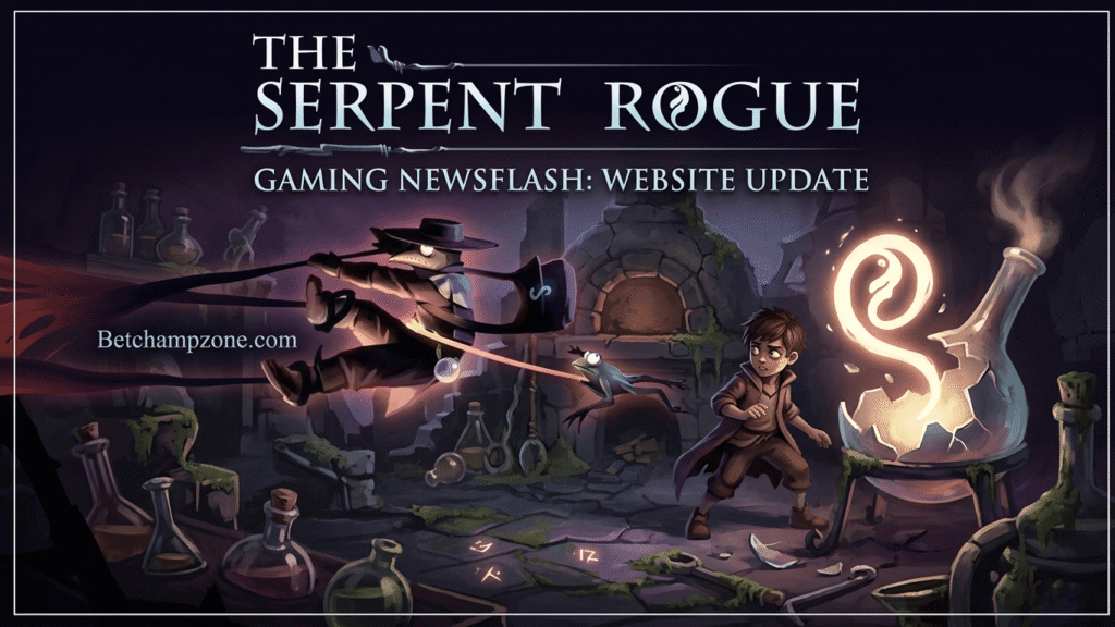 Gaming Newsflash Website TheSerpentRogue