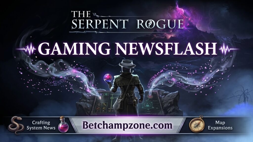 Gaming Newsflash Website TheSerpentRogue
