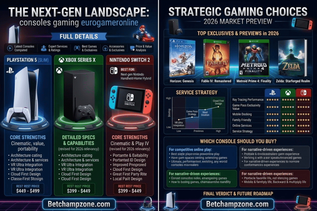 Consoles Gaming Eurogamersonline: Exploring the Latest Console Trends consoles gaming eurogamersonline