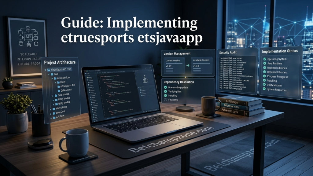 etruesports etsjavaapp guide