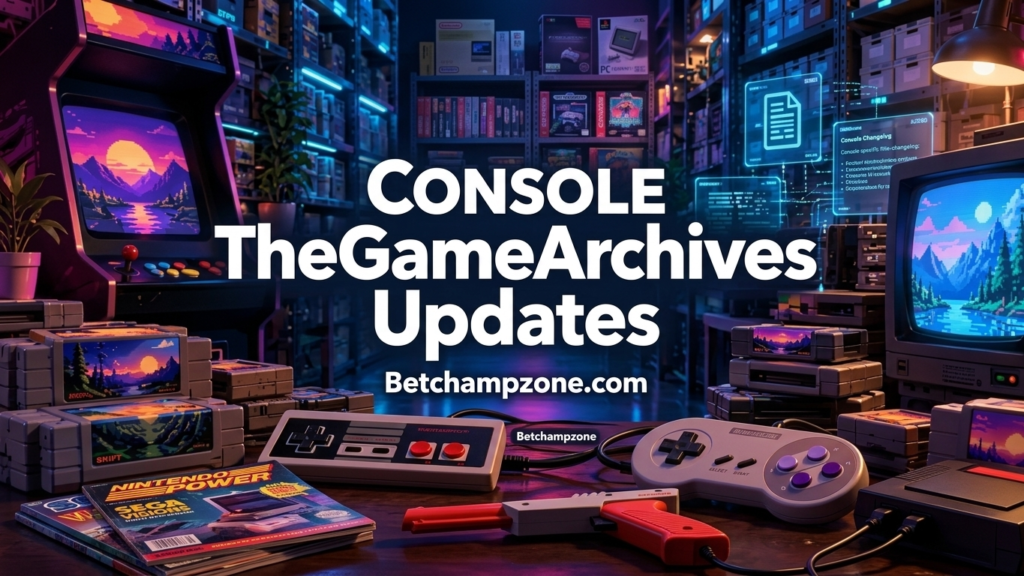 console thegamearchives